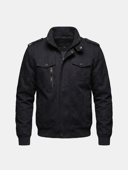 Command Ribbed Collar Jacket
