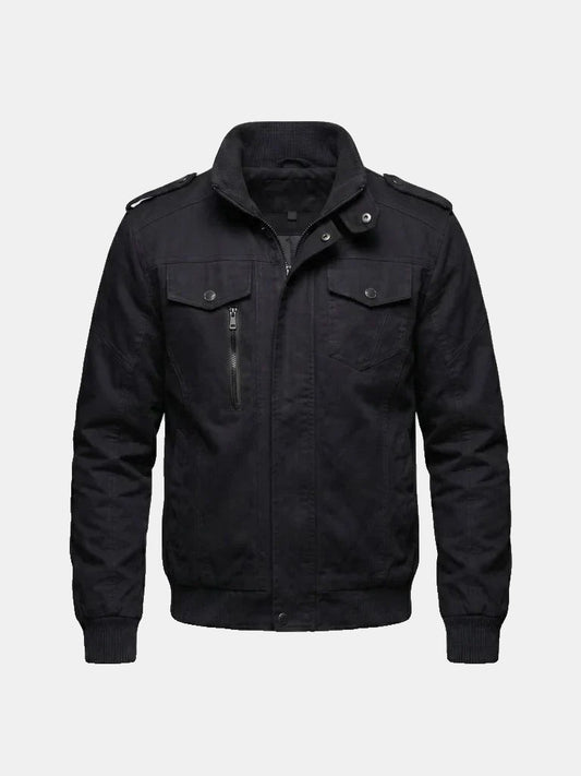 Command Ribbed Collar Jacket