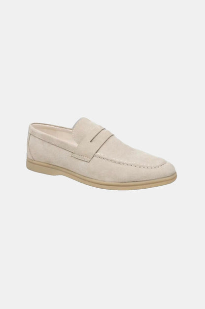 Lucca Suede Leather Loafers