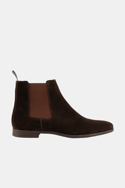 Arosa Brown Suede Chelsea Boots