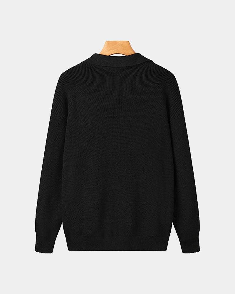 Hallstatt Cotton Half Zip Polo