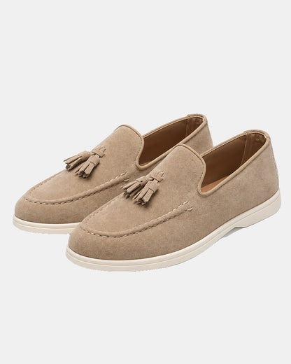 Lucerne Suede Tassel Loafers