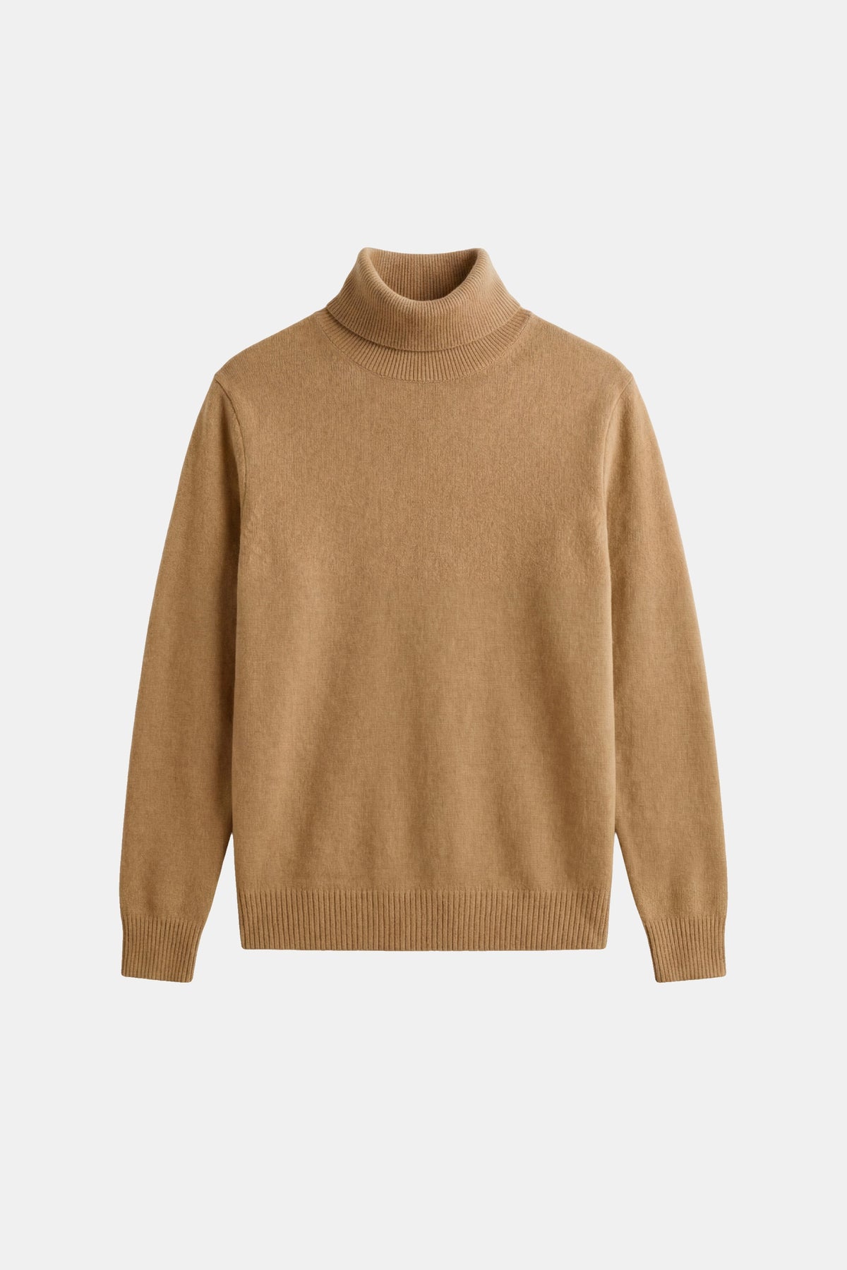 Avenzo Brown Cashmere Turtleneck