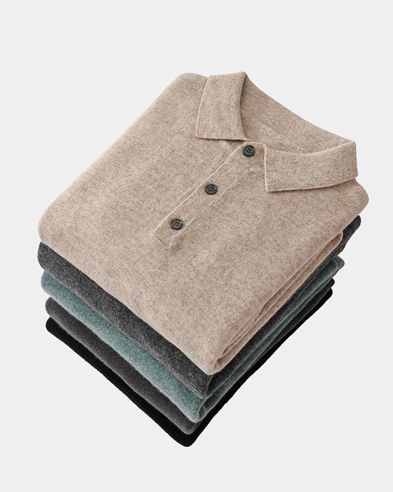 100% Cashmere Polo