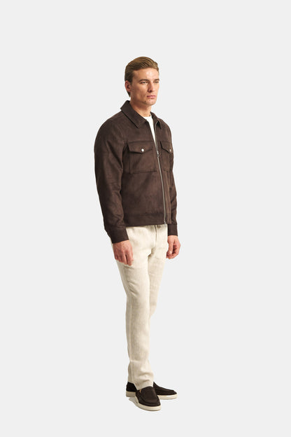 Chamonix Faux Suede Jacket