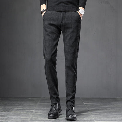 Lecco Check Tailored Trousers