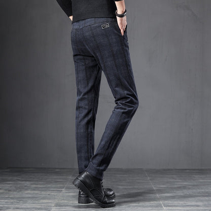 Lecco Check Tailored Trousers