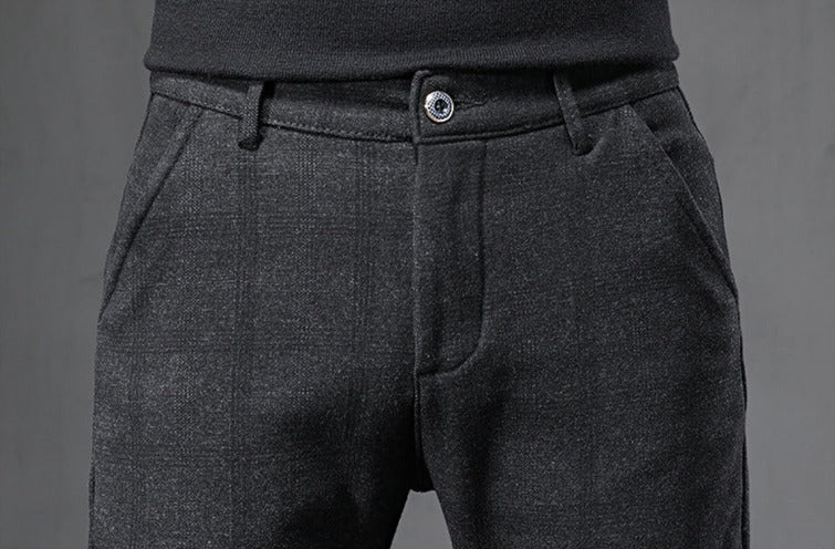 Lecco Check Tailored Trousers