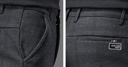 Lecco Check Tailored Trousers