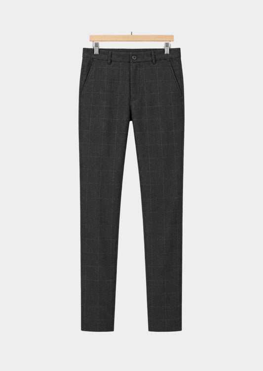Lecco Check Tailored Trousers