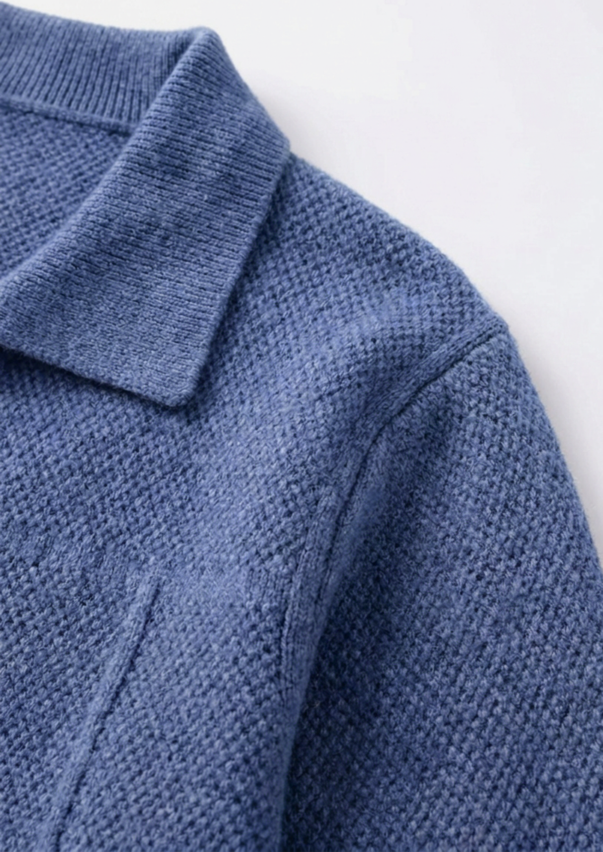 Genoa Merino Wool Button Overshirt