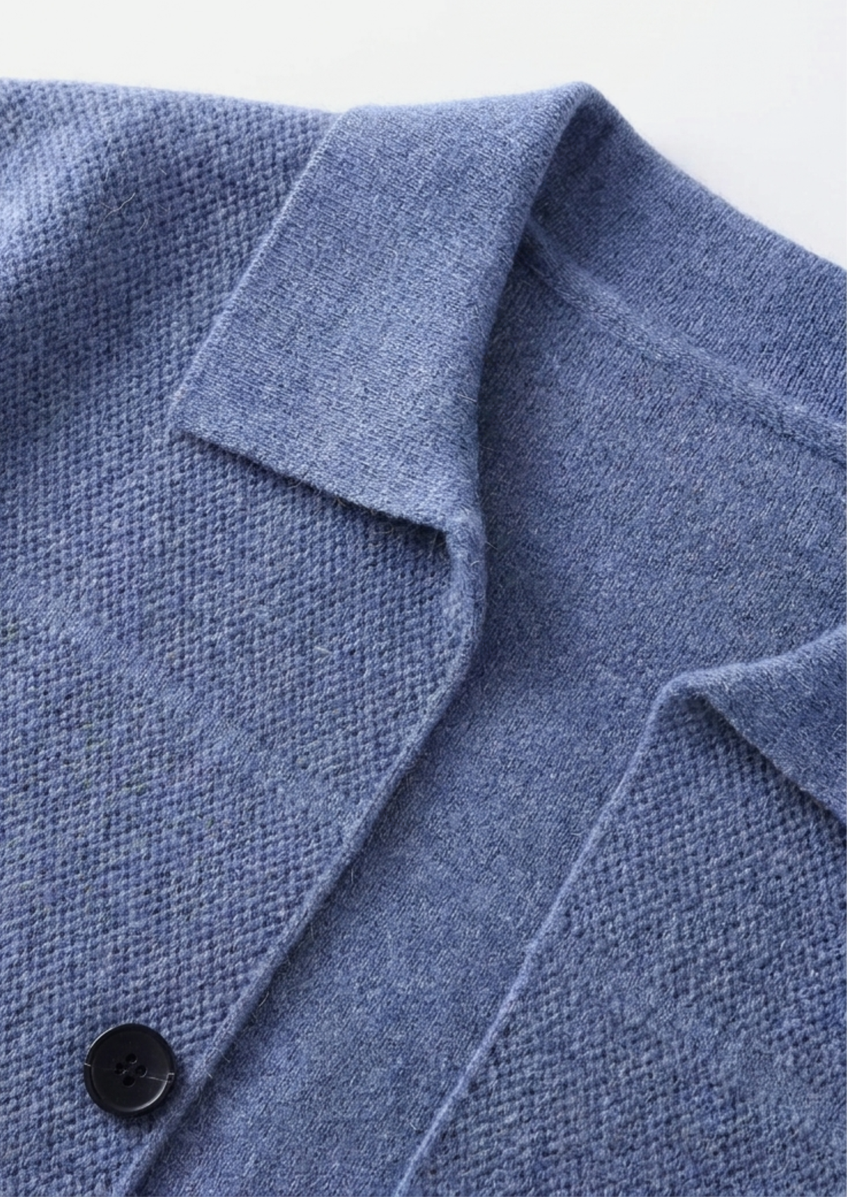 Genoa Merino Wool Button Overshirt
