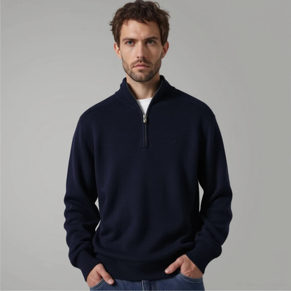 Lugano Merino Wool Half Zip