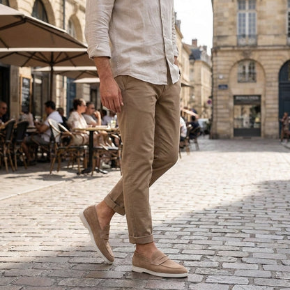 Sintra Suede Penny Loafers