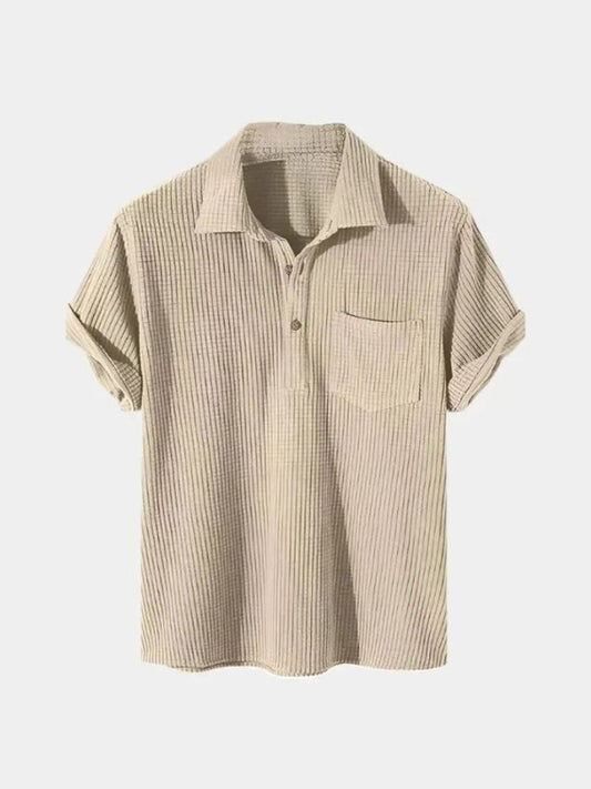 Textured Short Sleeve Shirt - Montierri