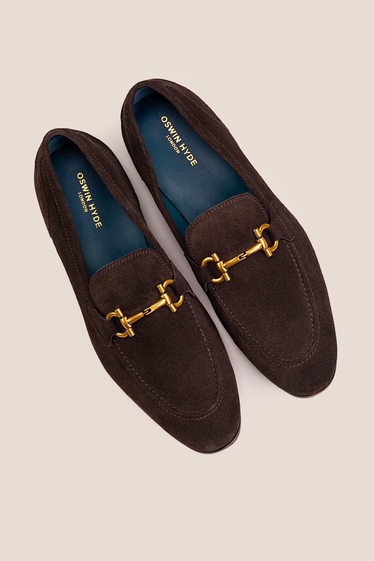 Merano Brown Suede Horsebit Loafers