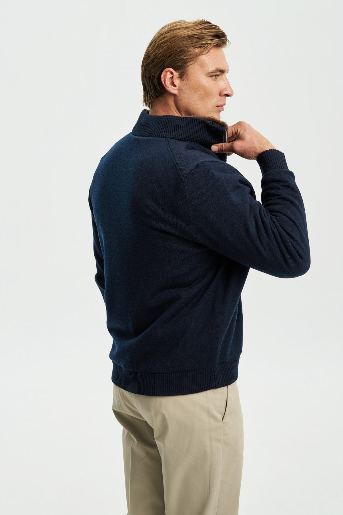 Milano Fur Lined Zip Jumper