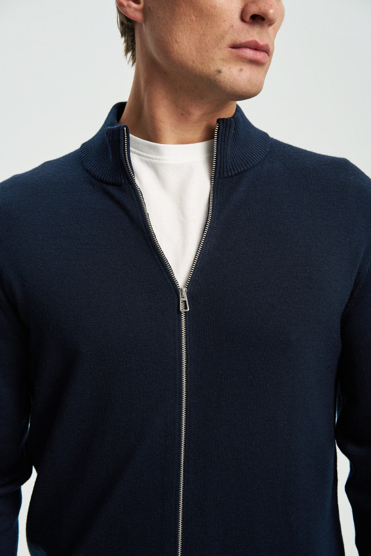 Milano Merino Zip Jumper