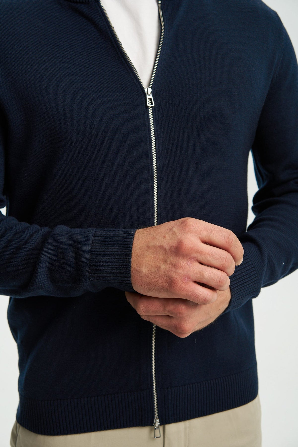 Milano Merino Zip Jumper