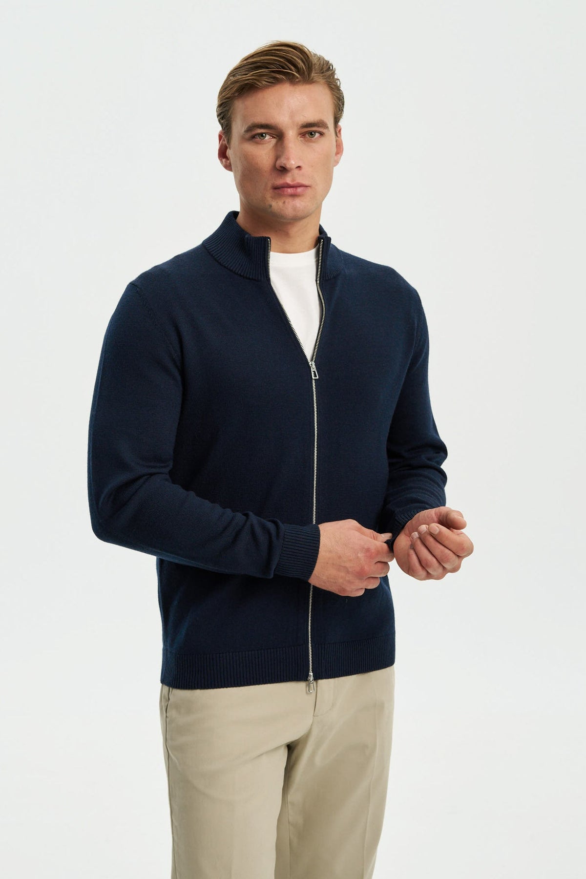Milano Merino Zip Jumper