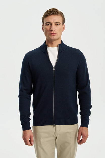 Milano Merino Zip Jumper